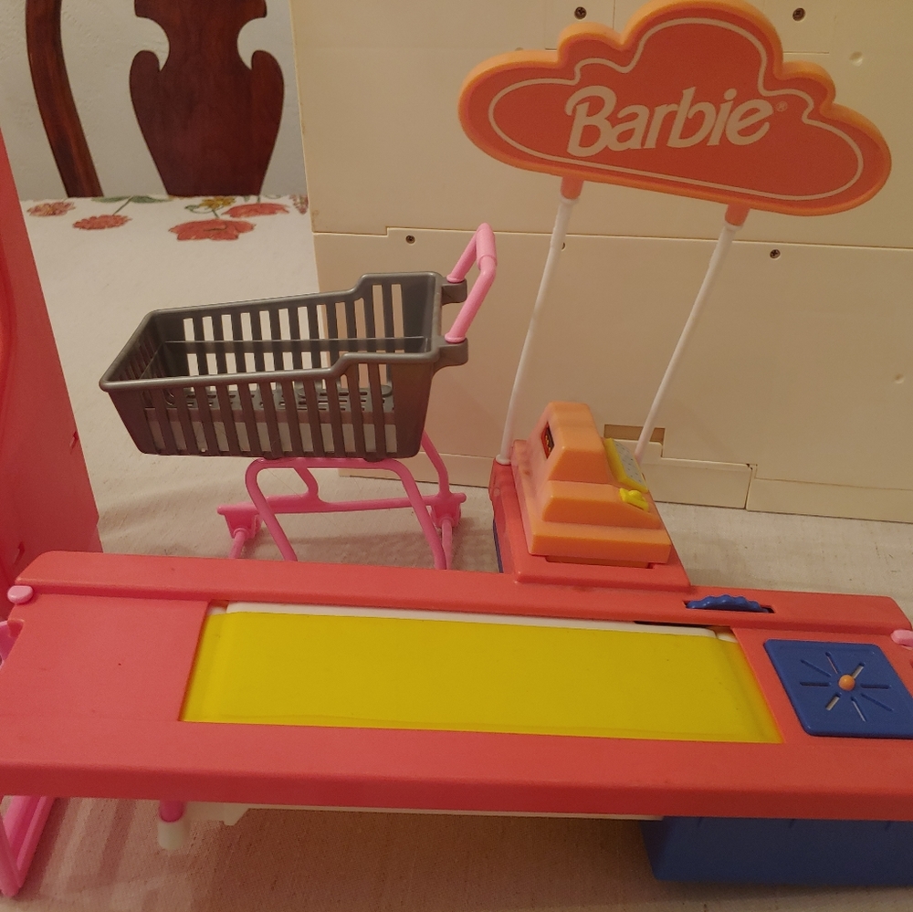 1995 Barbie Grocery Set